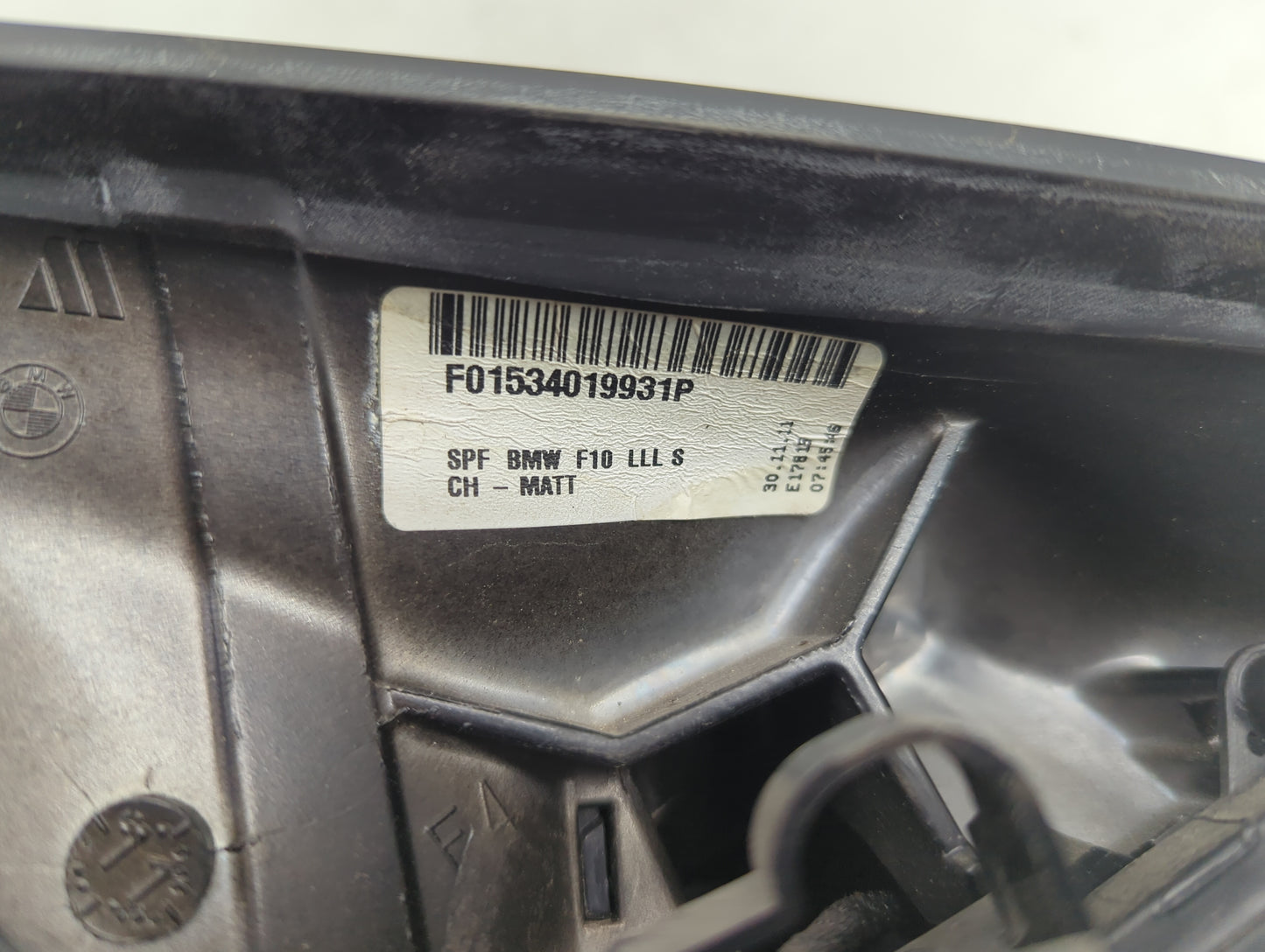 2011-2012 Bmw 528i Driver Side View Mirror - Left Door Mirror OEM Used - Oemusedautoparts1.com