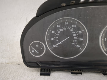 2011 Bmw 528i Instrument Cluster Speedometer Gauges P/N:9255587-01 2207050-04, 25811511 Miles:74K Fits Fits 2010 OEM Used Auto Parts