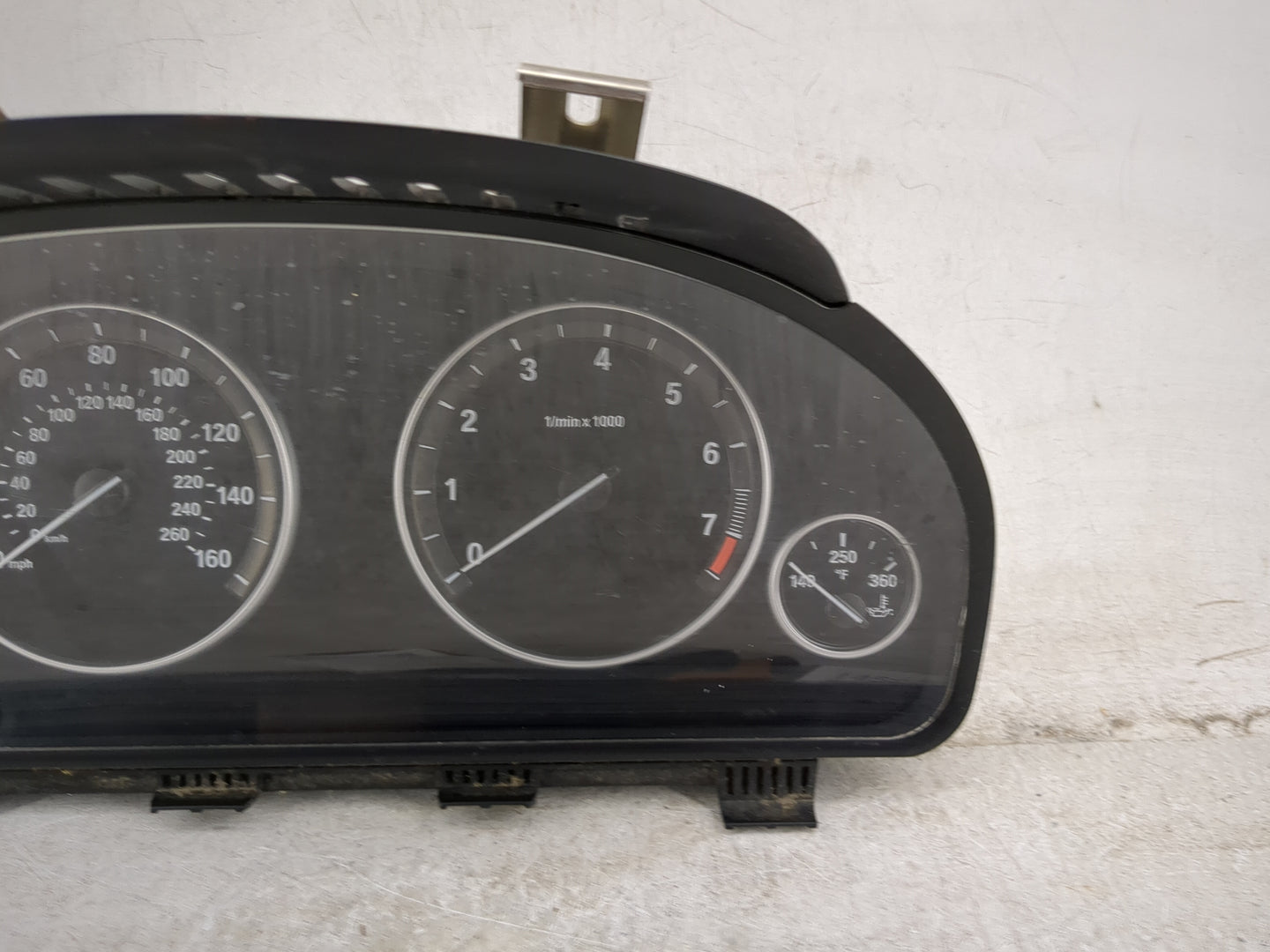 2011 Bmw 528i Instrument Cluster Speedometer Gauges P/N:9255587-01 2207050-04, 25811511 Miles:74K Fits Fits 2010 OEM Used Au