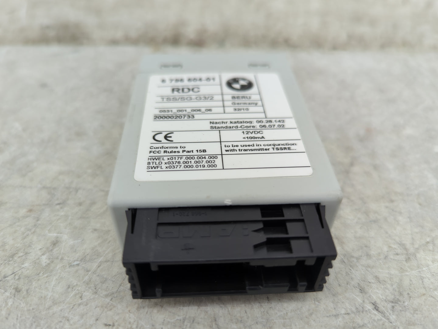 2011 Bmw 528i Tire Pressure Monitoring System Sensor Tpms - Oemusedautoparts1.com
