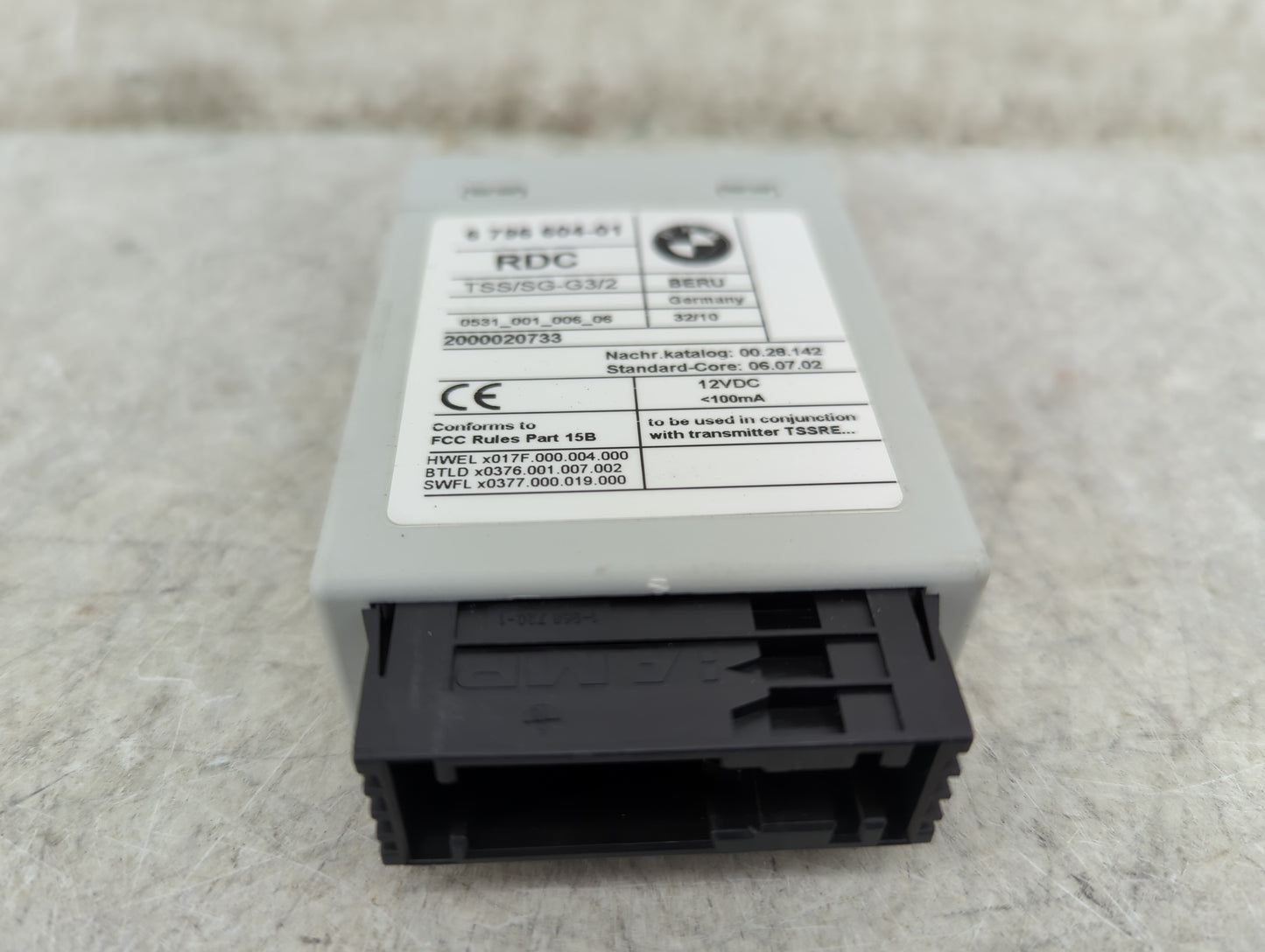 2011 Bmw 528i Tire Pressure Monitoring System Sensor Tpms - Oemusedautoparts1.com