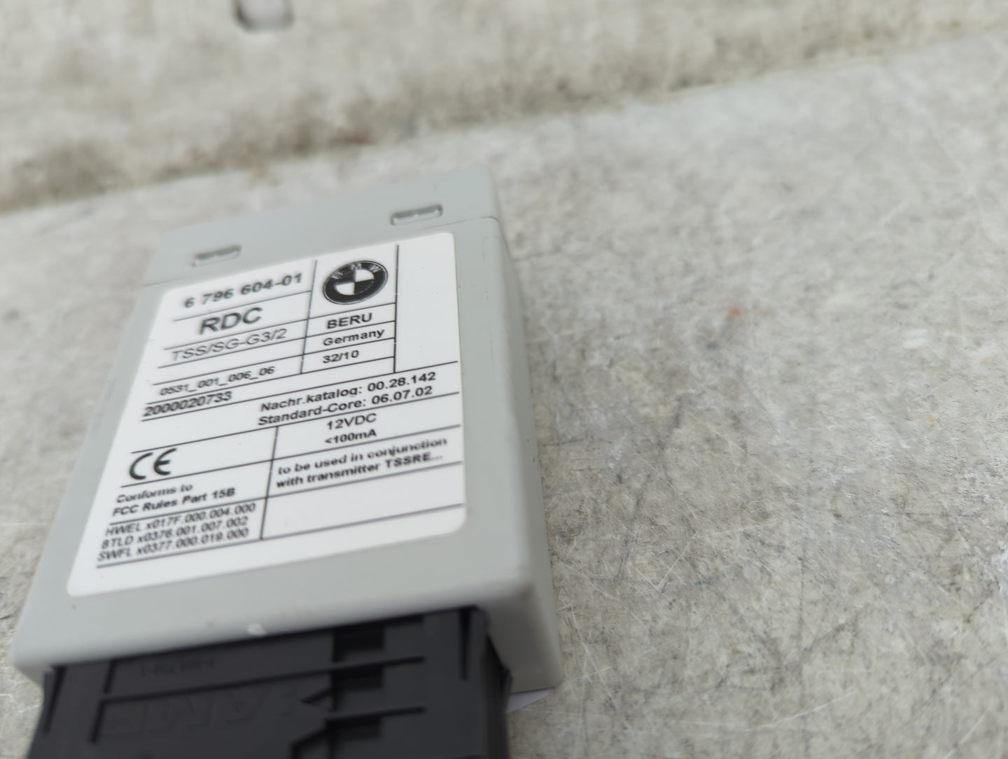 2011 Bmw 528i Tire Pressure Monitoring System Sensor Tpms - Oemusedautoparts1.com