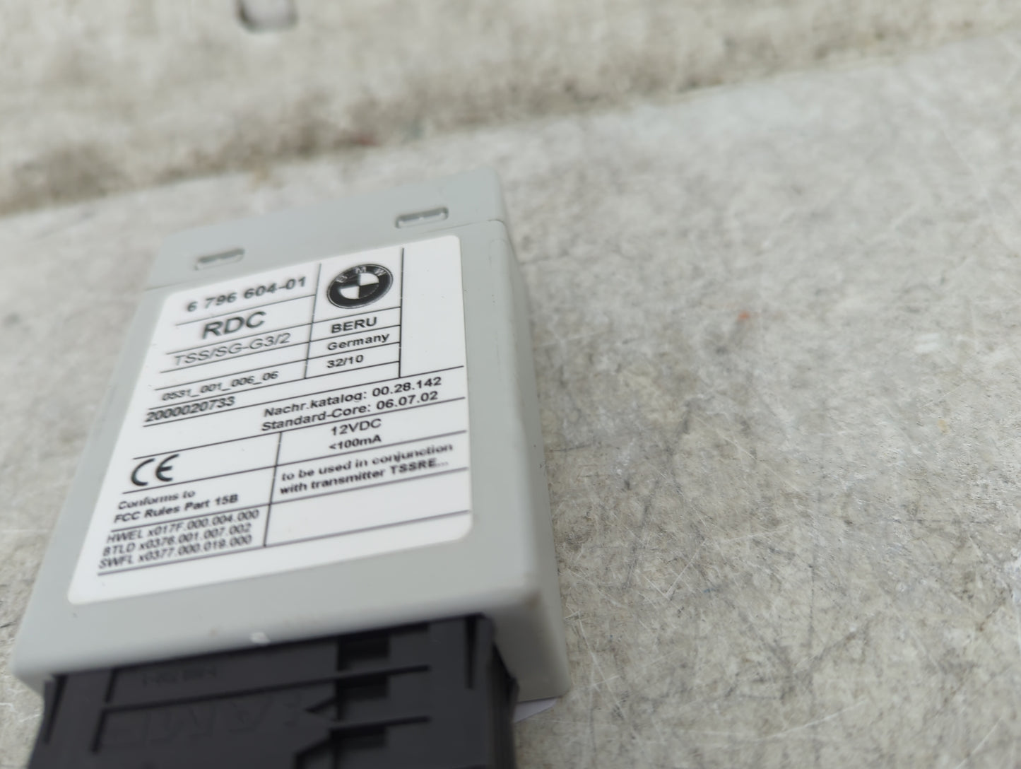 2011 Bmw 528i Tire Pressure Monitoring System Sensor Tpms - Oemusedautoparts1.com