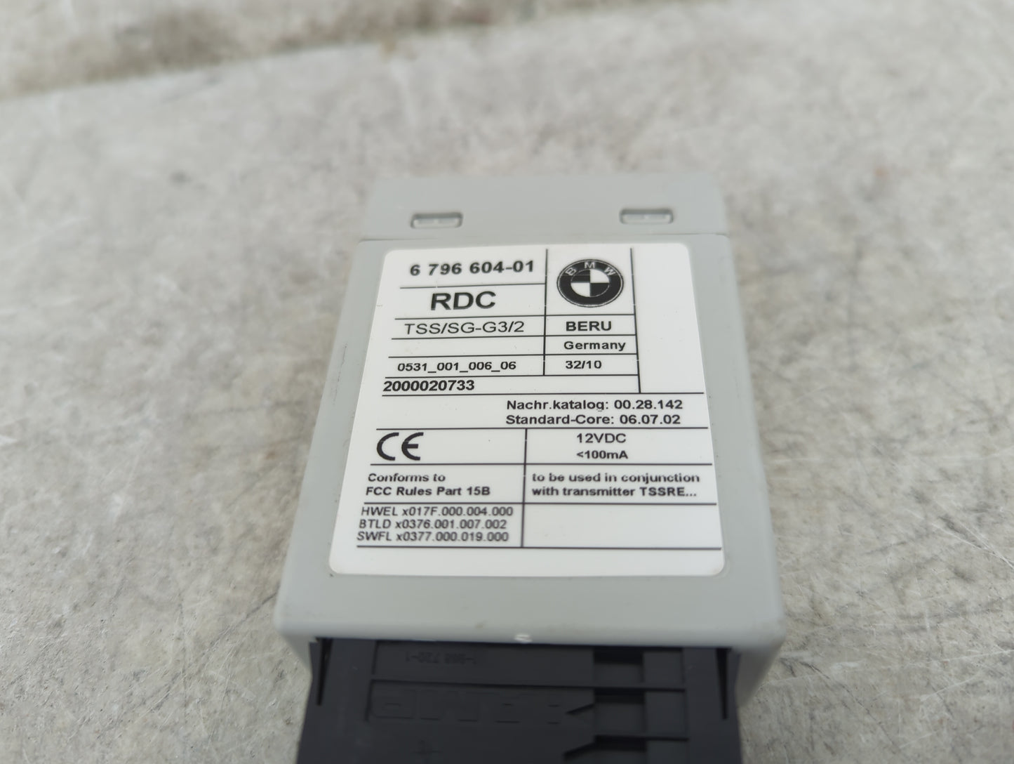 2011 Bmw 528i Tire Pressure Monitoring System Sensor Tpms - Oemusedautoparts1.com