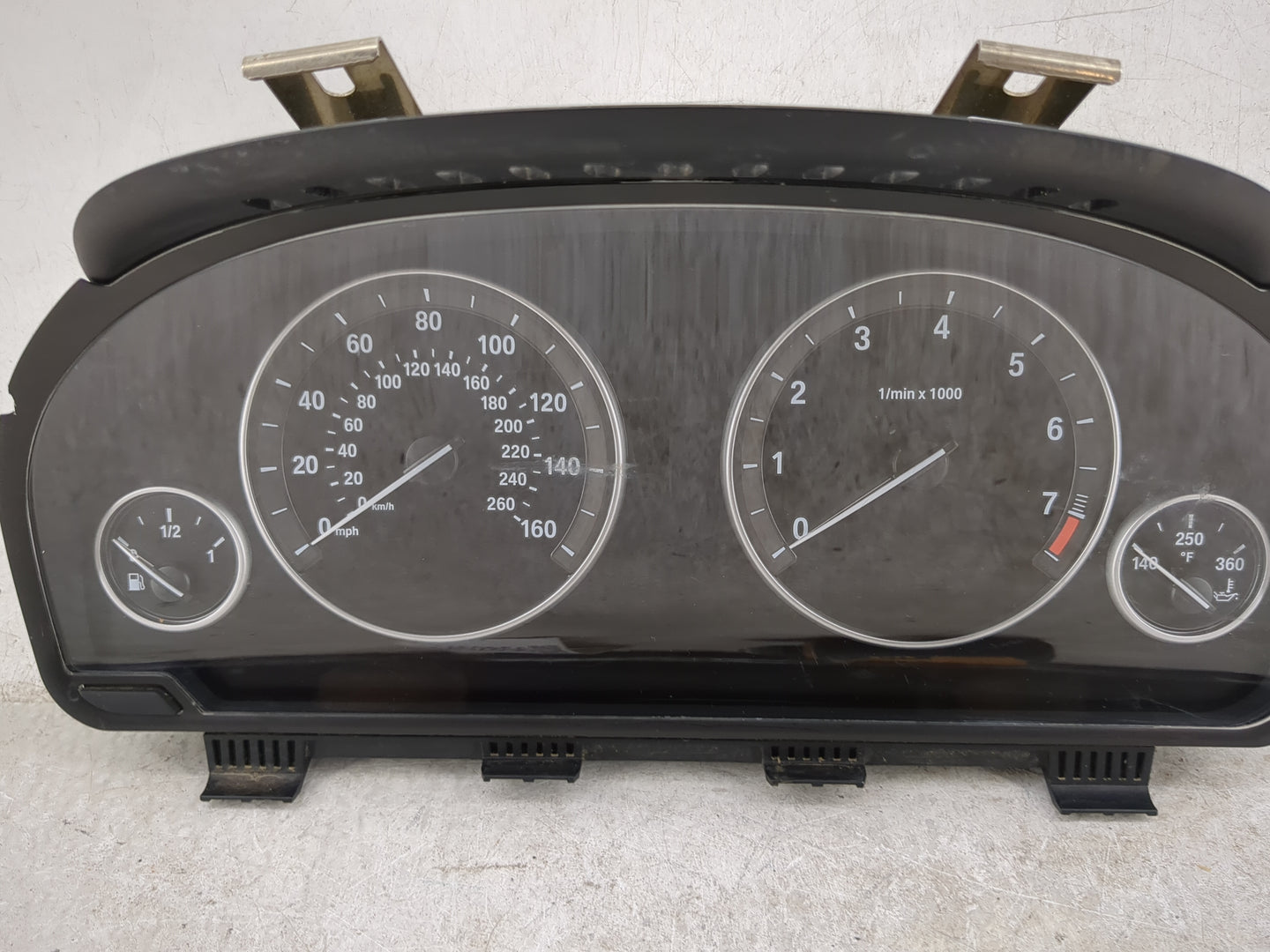 2011 Bmw 528i Instrument Cluster Speedometer Gauges P/N:9227606-01 2059559-05, 258115 11, 3000043008 Miles:78K Fits OEM Used