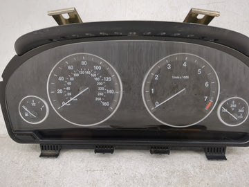 2011 Bmw 528i Instrument Cluster Speedometer Gauges P/N:9227606-01 2059559-05, 258115 11, 3000043008 Miles:78K Fits OEM Used