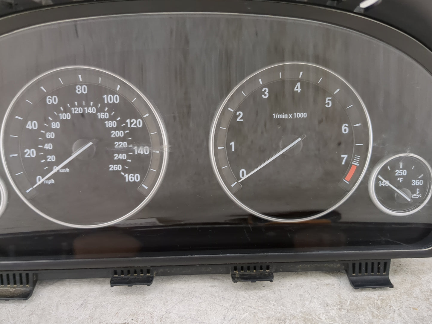 2011 Bmw 528i Instrument Cluster Speedometer Gauges P/N:9227606-01 2059559-05, 258115 11, 3000043008 Miles:78K Fits OEM Used