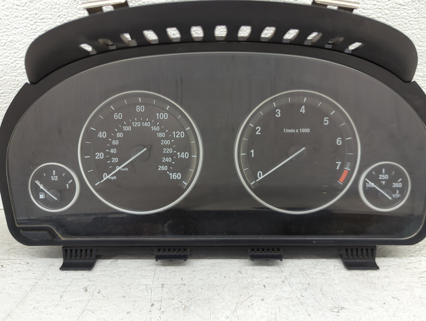 2011 Bmw 528i Instrument Cluster Speedometer Gauges P/N:9227606-01 Miles: Fits OEM Used Auto Parts - Oemusedautoparts1.com
