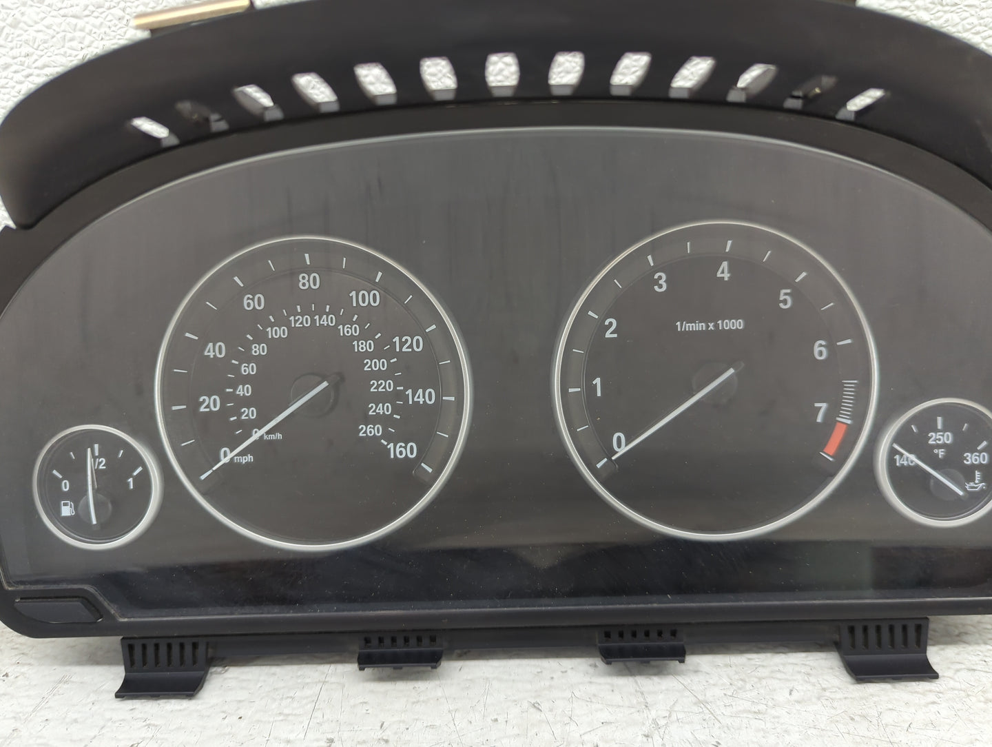 2011 Bmw 528i Instrument Cluster Speedometer Gauges P/N:9249343-01 Miles: Fits OEM Used Auto Parts - Oemusedautoparts1.com