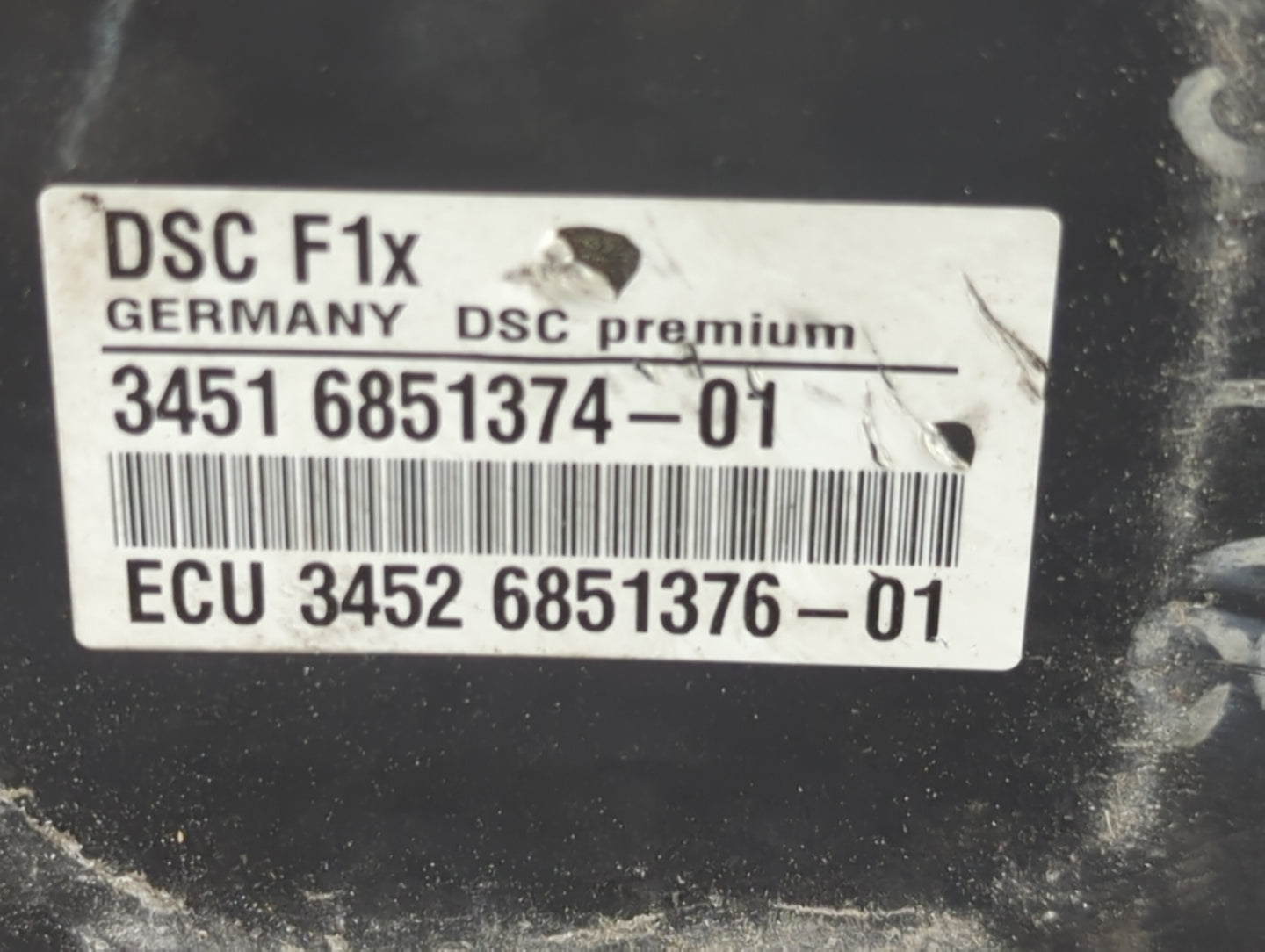 2011-2012 Bmw 528i ABS Pump Control Module Replacement P/N:6851376-01 Fits Fits 2011 2012 OEM Used Auto Parts - Oemusedautop