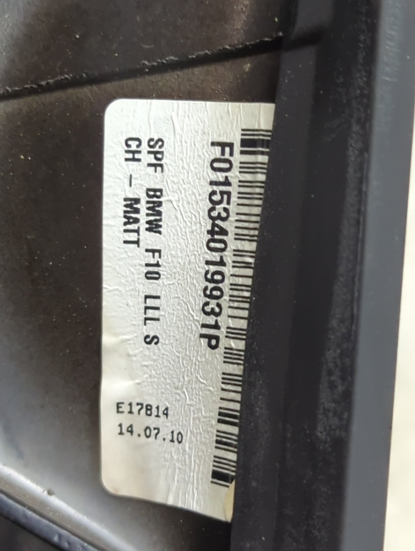 2011-2012 Bmw 528i Driver Side View Mirror - Left Door Mirror OEM Used - Oemusedautoparts1.com