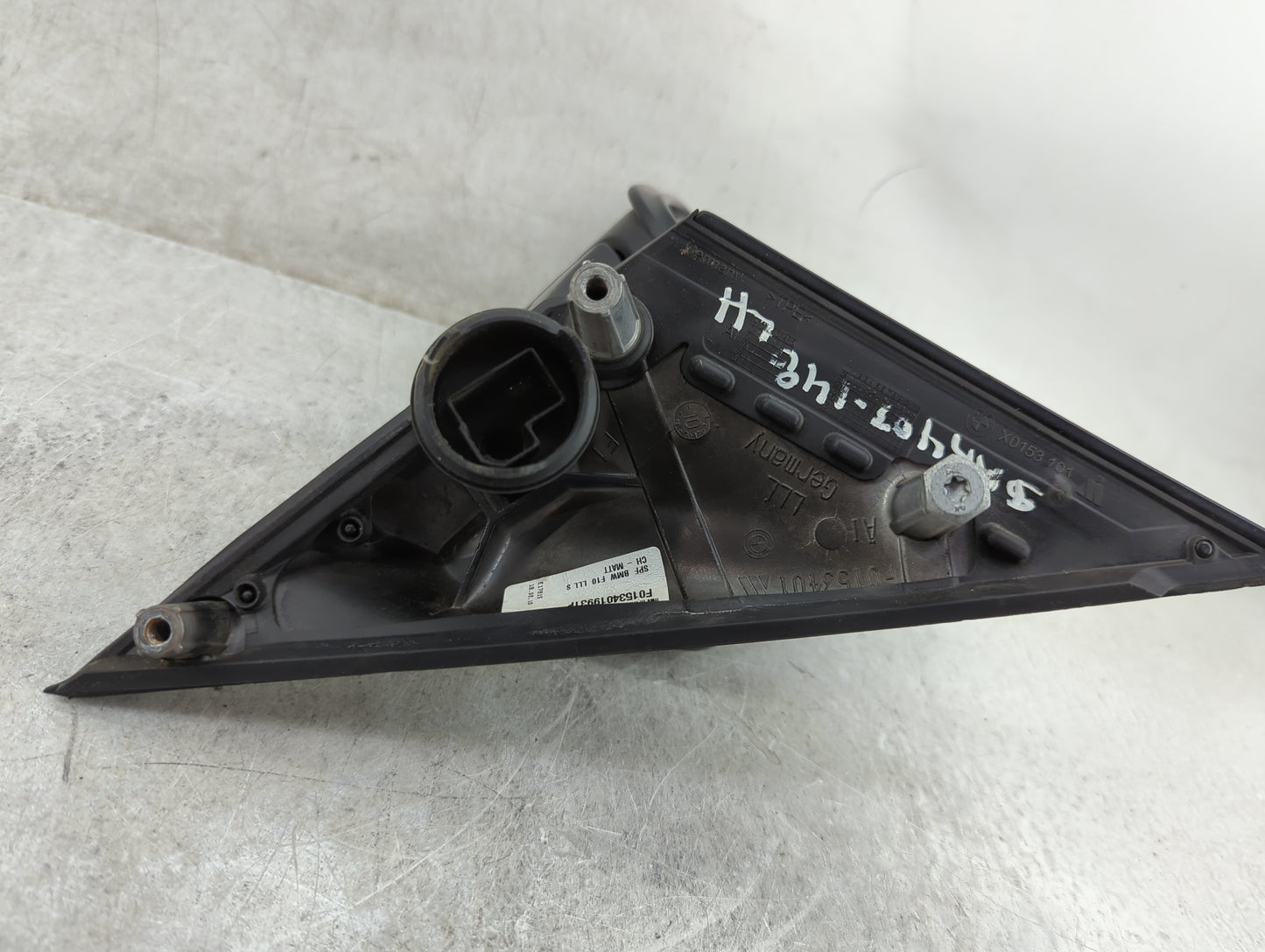 2011-2012 Bmw 528i Driver Side View Mirror - Left Door Mirror OEM Used - Oemusedautoparts1.com