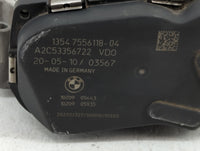 2008-2011 Bmw 528i Throttle Body P/N:7 556 118 1354 7556118 Fits Fits 2007 2008 2009 2010 2011 2012 2013 OEM Used Auto Parts