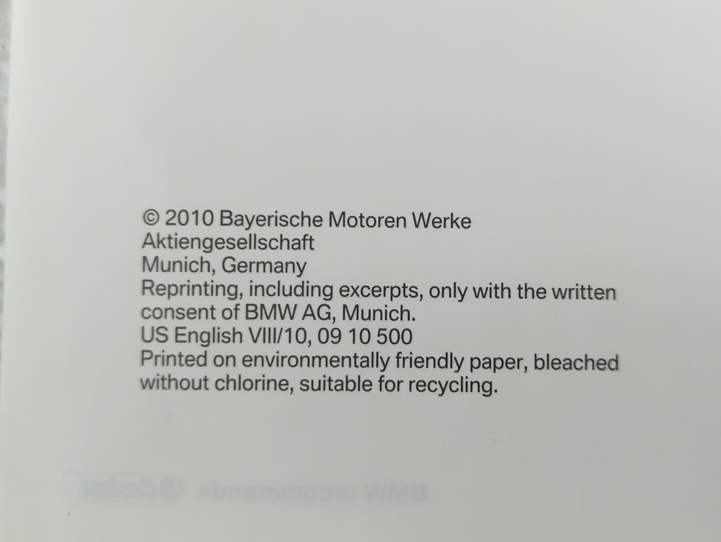 2011 Bmw 528i Owners Manual Book Guide OEM Used Auto Parts - Oemusedautoparts1.com