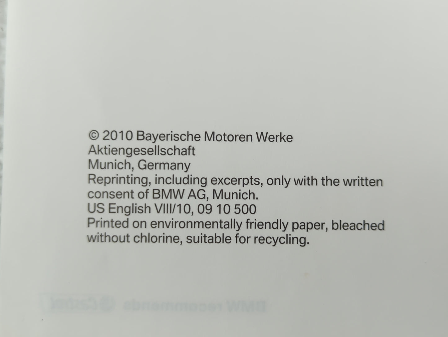 2011 Bmw 528i Owners Manual Book Guide OEM Used Auto Parts - Oemusedautoparts1.com