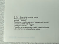 2011 Bmw 528i Owners Manual Book Guide OEM Used Auto Parts - Oemusedautoparts1.com