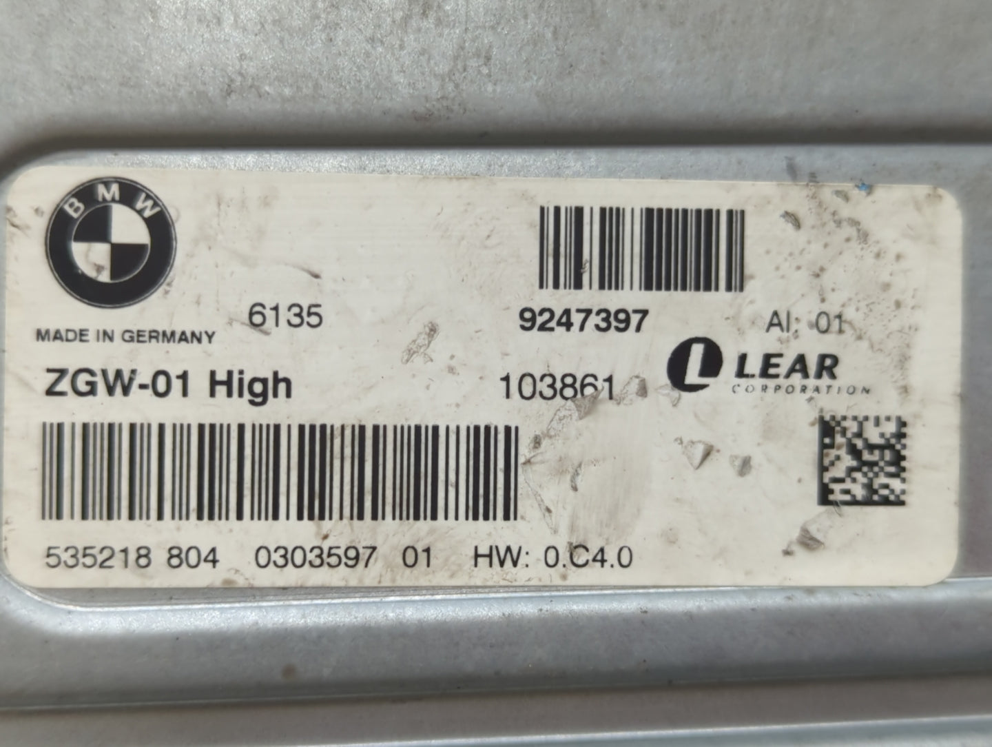 2011-2016 Bmw 528i Chassis Control Module Ccm Bcm Body Control 9247397 - Oemusedautoparts1.com