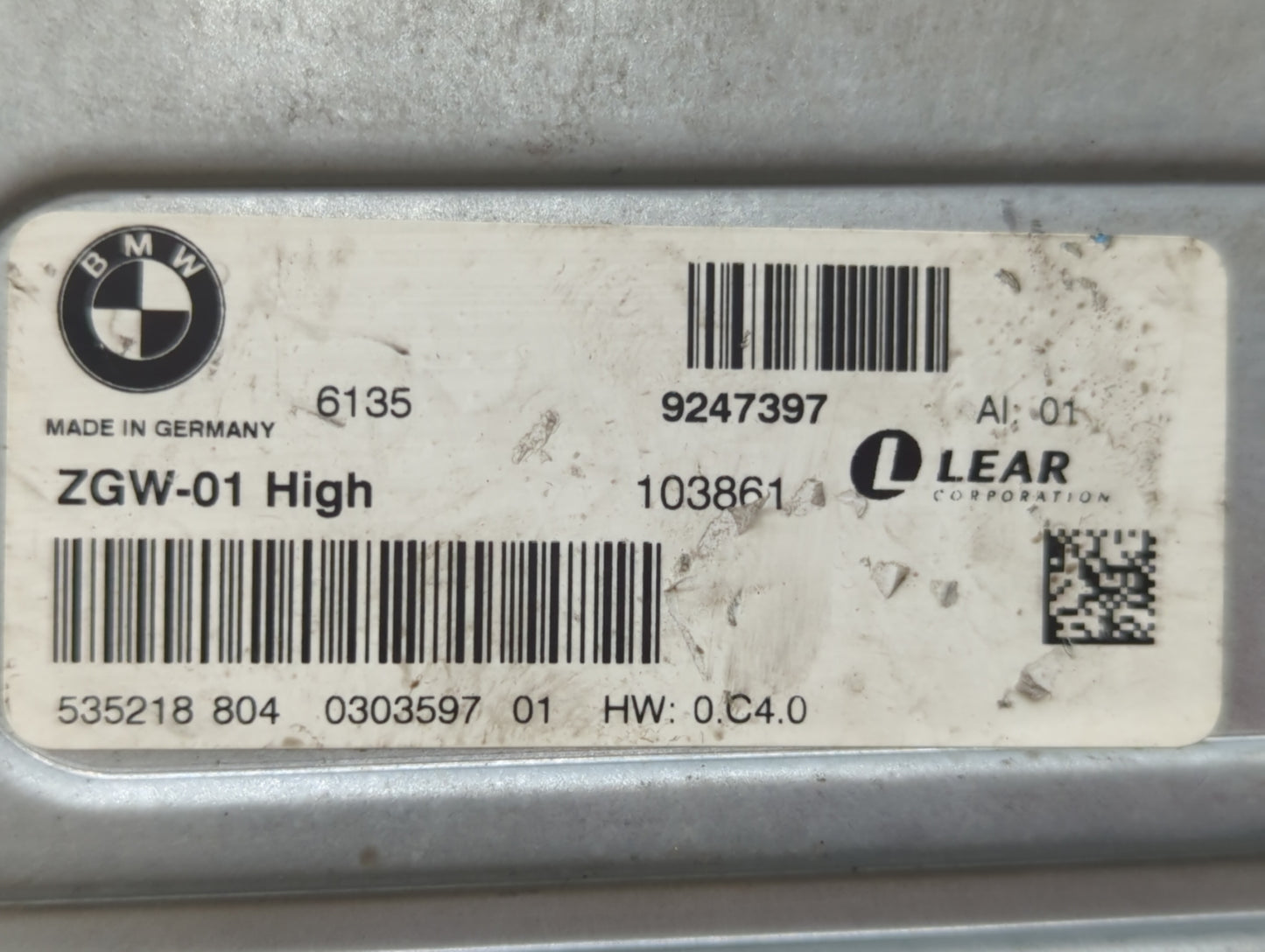 2011-2016 Bmw 528i Chassis Control Module Ccm Bcm Body Control 9247397 - Oemusedautoparts1.com