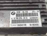 2011 Bmw 528i PCM Engine Control Computer ECU ECM PCU OEM P/N:6 799 576 -01 Q Fits OEM Used Auto Parts - Oemusedautoparts1.c