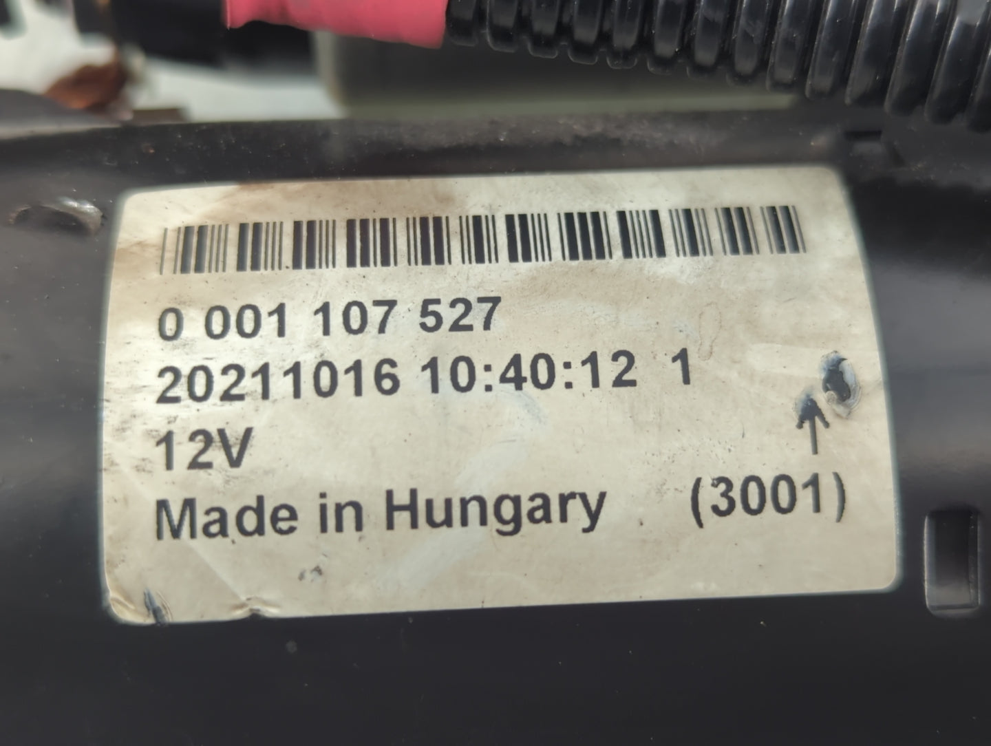 2008-2011 Bmw 528i Car Starter Motor Solenoid OEM P/N:0 001 107 527 Fits Fits 2005 2006 2007 2008 2009 2010 2011 OEM Used Au