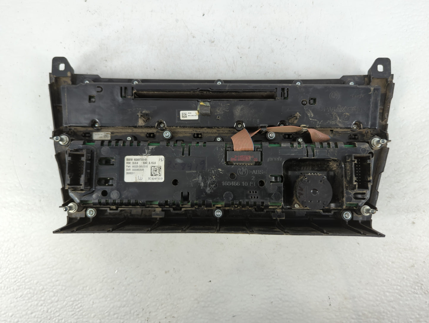 2011-2016 Bmw 528i Climate Control Module Temperature AC/Heater Replacement P/N:9249700-01 Fits Fits 2011 2012 2013 2014 201