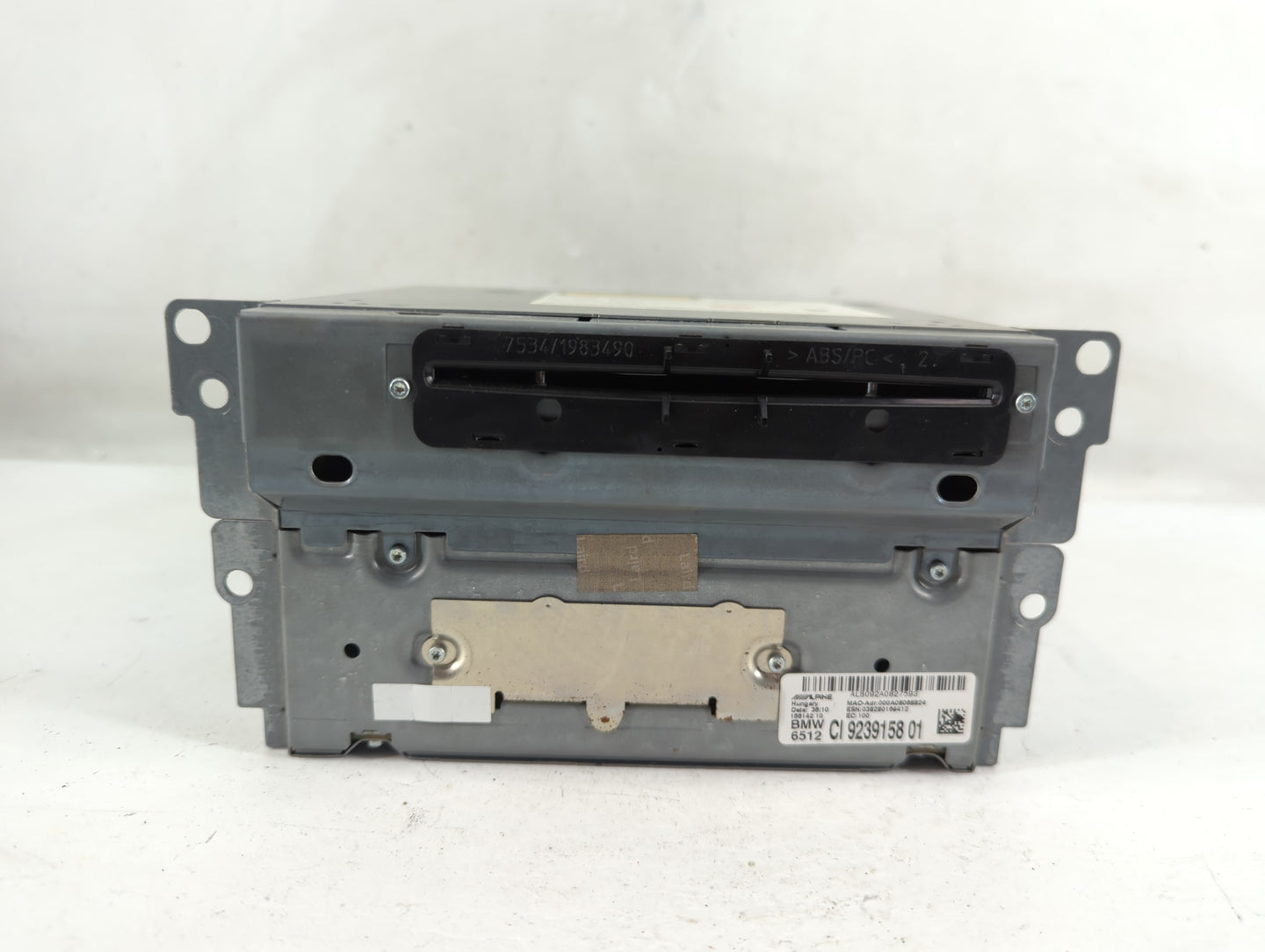 2011-2012 Bmw 535i Radio AM FM Cd Player Receiver Replacement Fits Fits 2011 2012 OEM Used Auto Parts - Oemusedautoparts1.co