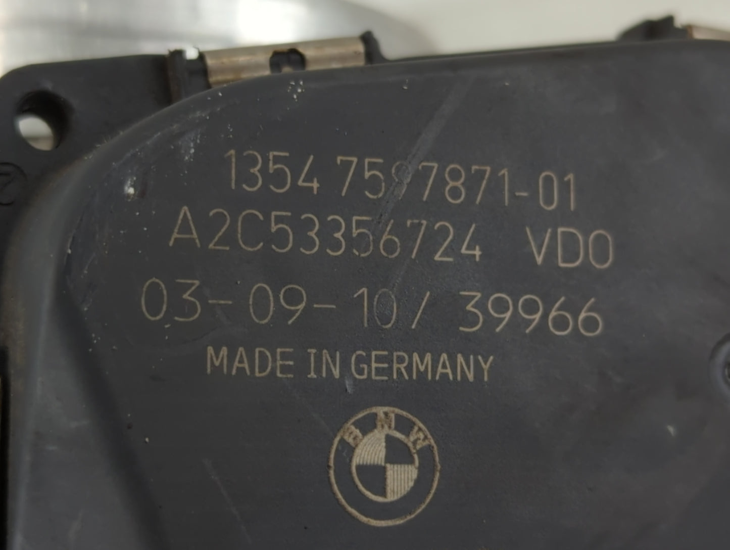 2010-2017 Bmw 535i Throttle Body P/N:1354 7597871-01 A2C53356724 Fits Fits 2010 2011 2012 2013 2014 2015 2016 2017 2018 2019