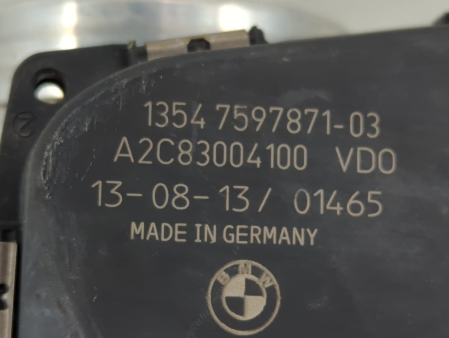 2010-2017 Bmw 535i Throttle Body P/N:1354 7597871-01 A2C53356724 Fits Fits 2010 2011 2012 2013 2014 2015 2016 2017 2018 2019