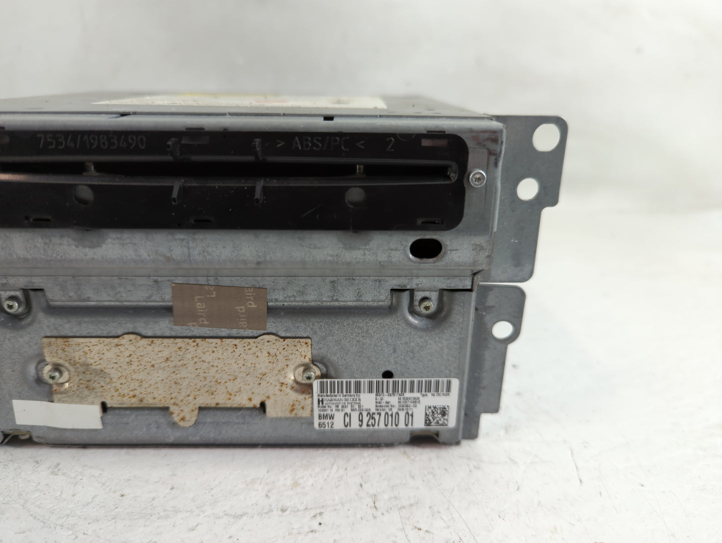 2011 Bmw 535i Radio AM FM Cd Player Receiver Replacement P/N:CI 9 257 010 01 Fits OEM Used Auto Parts - Oemusedautoparts1.co