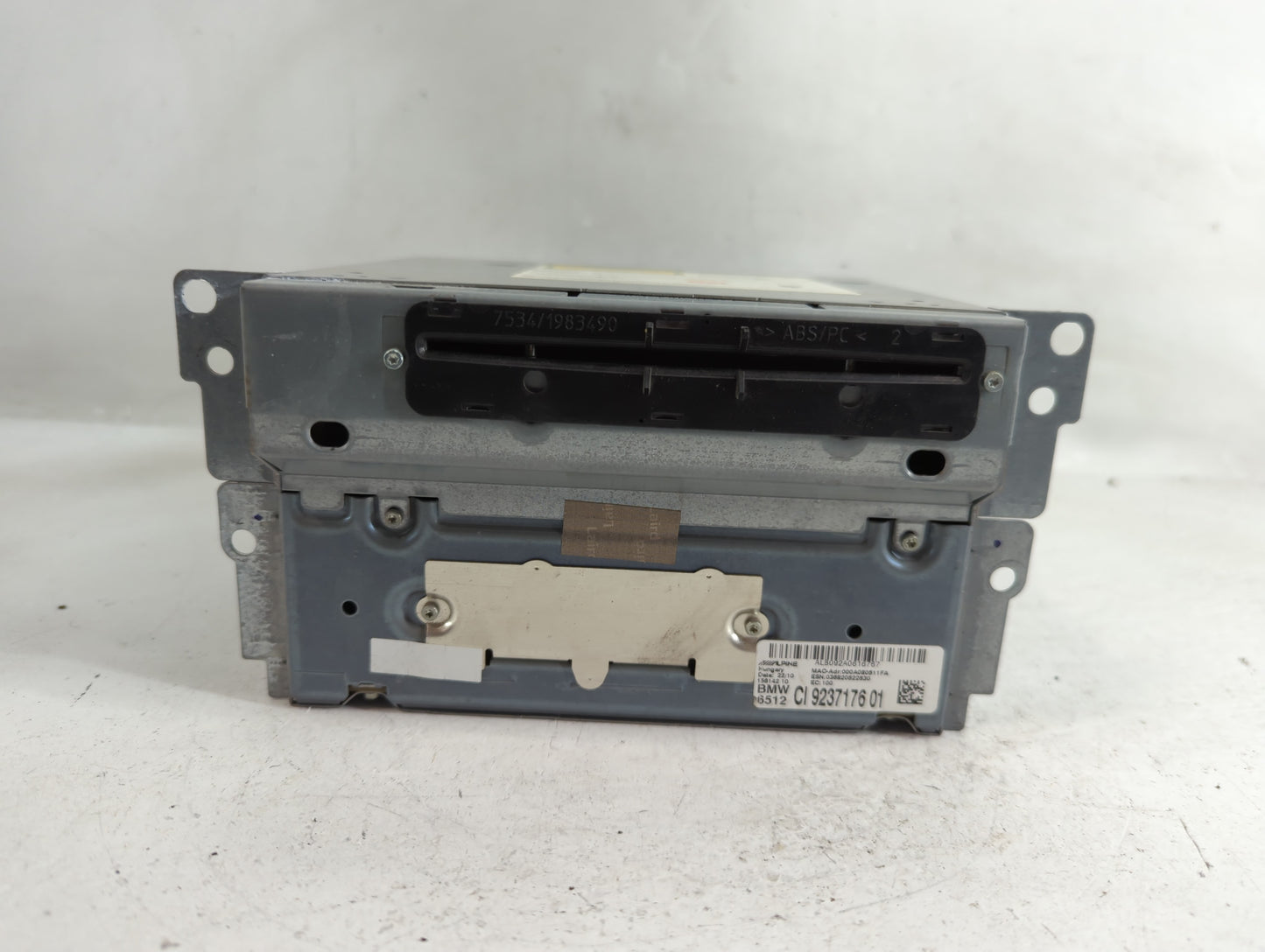 2011-2012 Bmw 535i Radio AM FM Cd Player Receiver Replacement P/N:9237176 01 Fits Fits 2011 2012 OEM Used Auto Parts - Oemus