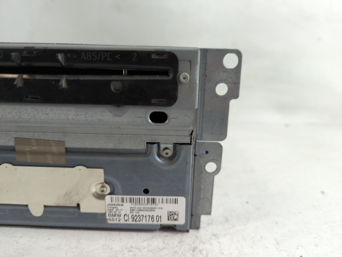 2011-2012 Bmw 535i Radio AM FM Cd Player Receiver Replacement P/N:9237176 01 Fits 2011 2012 OEM Used Auto Parts - Oemusedaut