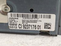 2011-2012 Bmw 535i Radio AM FM Cd Player Receiver Replacement P/N:9237176 01 Fits 2011 2012 OEM Used Auto Parts - Oemusedaut