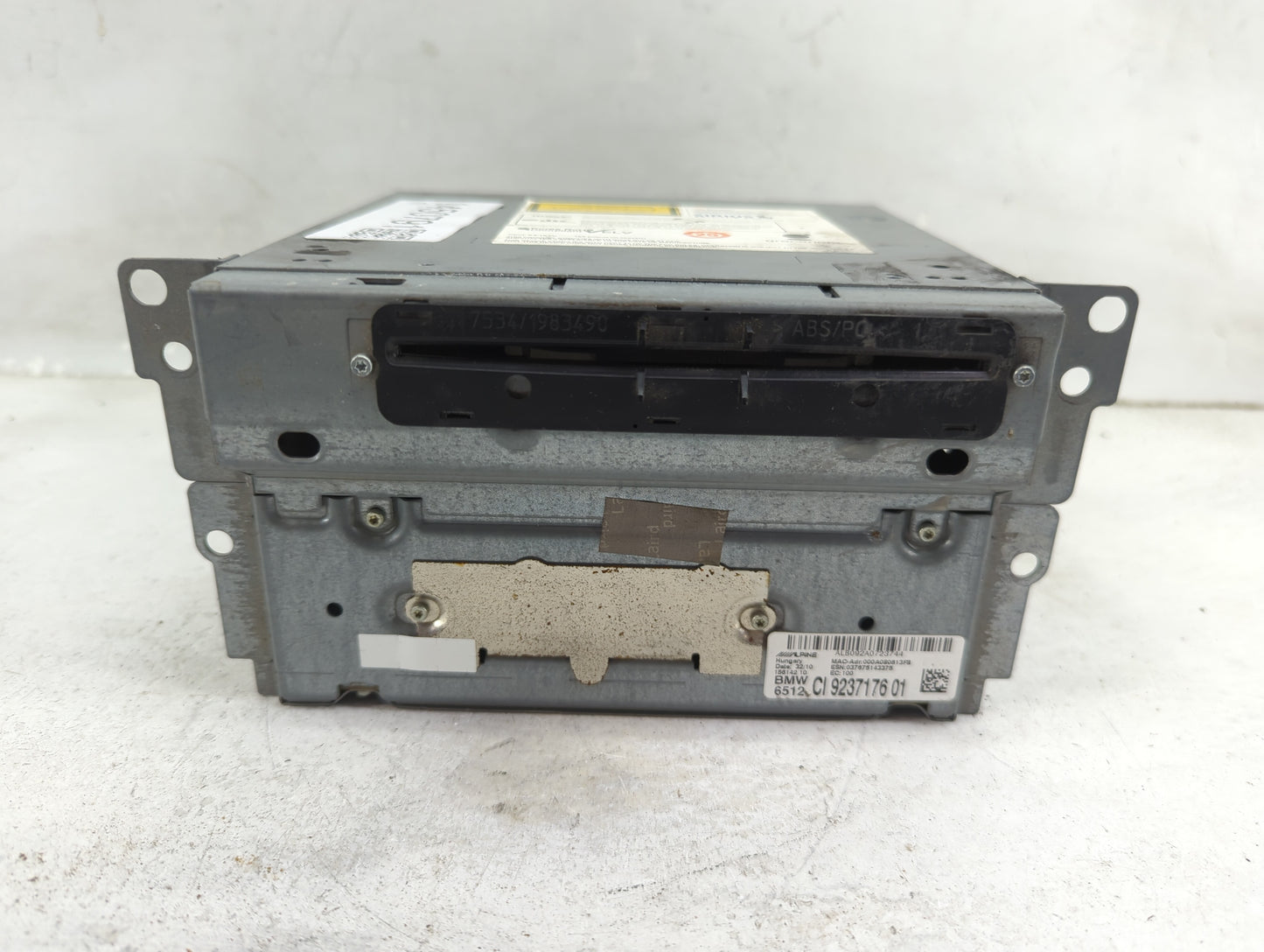 2011-2012 Bmw 535i Radio AM FM Cd Player Receiver Replacement P/N:9237176 ALB092A0723744 Fits Fits 2010 2011 2012 OEM Used A