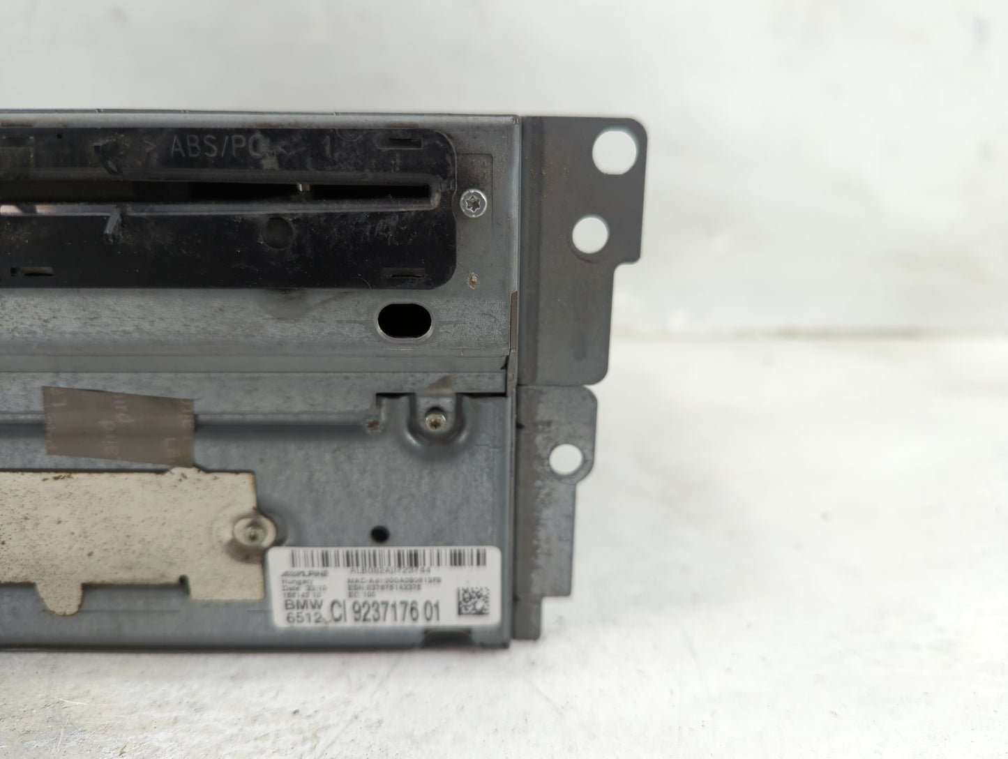 2011-2012 Bmw 535i Radio AM FM Cd Player Receiver Replacement P/N:9237176 ALB092A0723744 Fits Fits 2010 2011 2012 OEM Used A