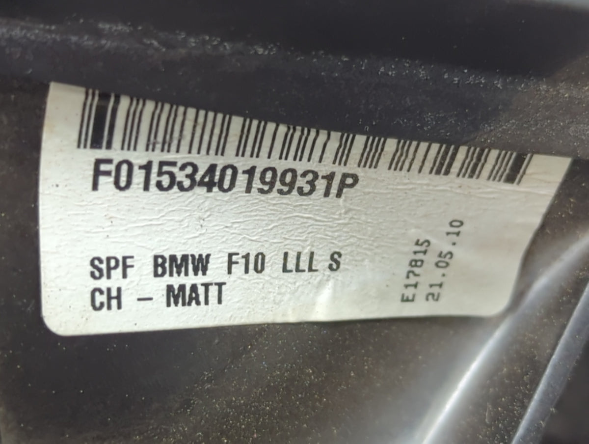 2011-2012 Bmw 535i Driver Side View Mirror - Left Door Mirror OEM Used - Oemusedautoparts1.com