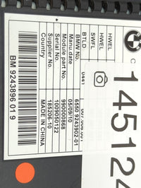 2011-2012 Bmw 535i Information Display Screen - Oemusedautoparts1.com