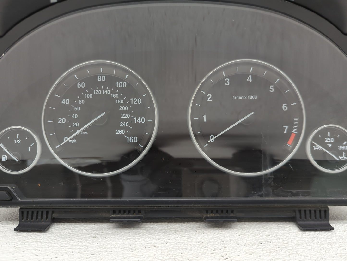 2011 Bmw 535i Instrument Cluster Speedometer Gauges P/N:9249343-01 2119945-06, 25811511, 1000097231 Fits OEM Used Auto Parts