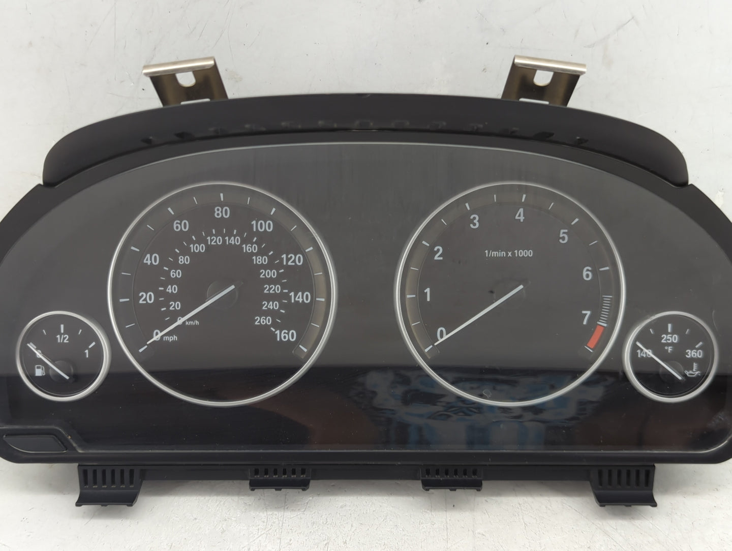 2011 Bmw 535i Instrument Cluster Speedometer Gauges P/N:9249343-01 2119945-06, 25811511, 2000102182 Miles:121K Fits OEM Used