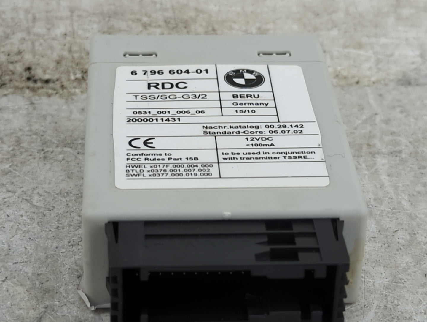 2011 Bmw 535i Tire Pressure Monitoring System Sensor Tpms - Oemusedautoparts1.com