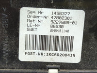 2011 Bmw 535i Instrument Cluster Speedometer Gauges P/N:9227606-01 2059559-05, 258115 11 Miles:102K Fits OEM Used Auto Parts