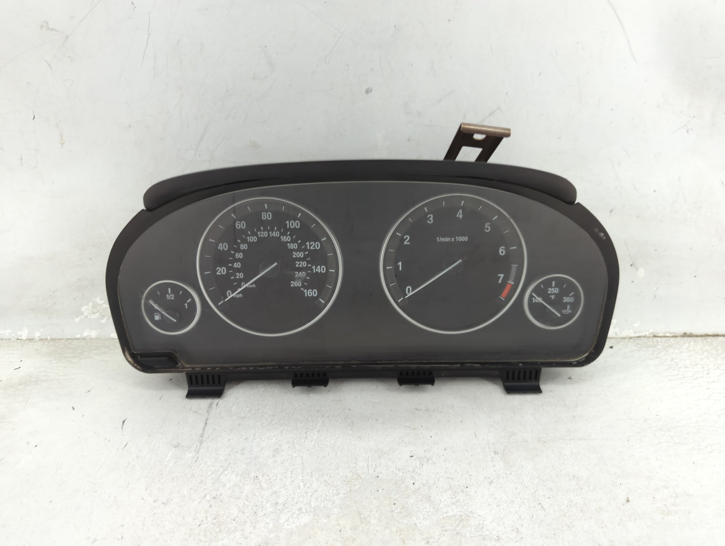2011 Bmw 535i Instrument Cluster Speedometer Gauges P/N:9249343-01 64841481, 505737 Miles: Fits OEM Used Auto Parts - Oemuse
