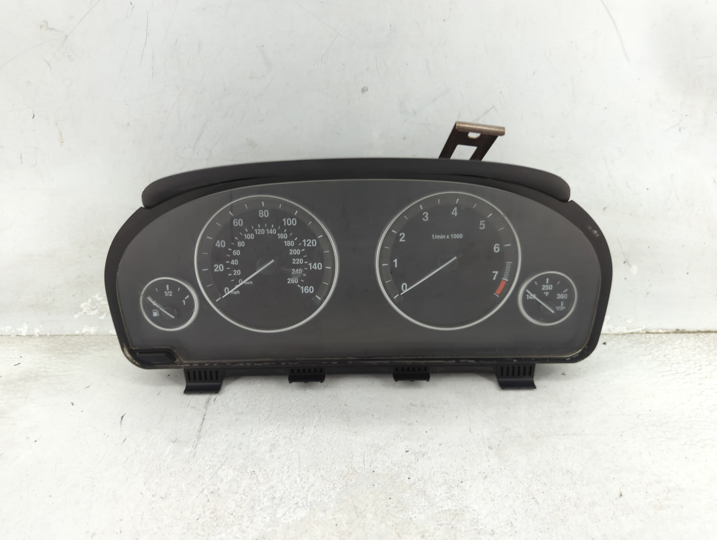 2011 Bmw 535i Instrument Cluster Speedometer Gauges P/N:9249343-01 64841481, 505737 Miles: Fits OEM Used Auto Parts - Oemuse