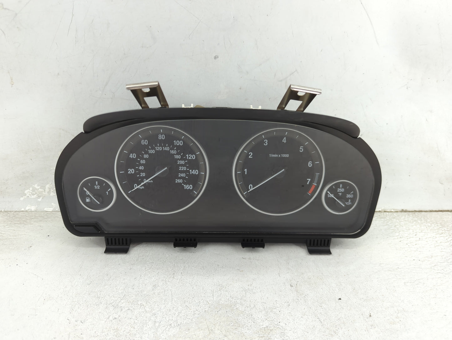2011 Bmw 535i Instrument Cluster Speedometer Gauges P/N:9249343-01 2119945-06, 258115, 2000086439 Miles:129K Fits OEM Used A