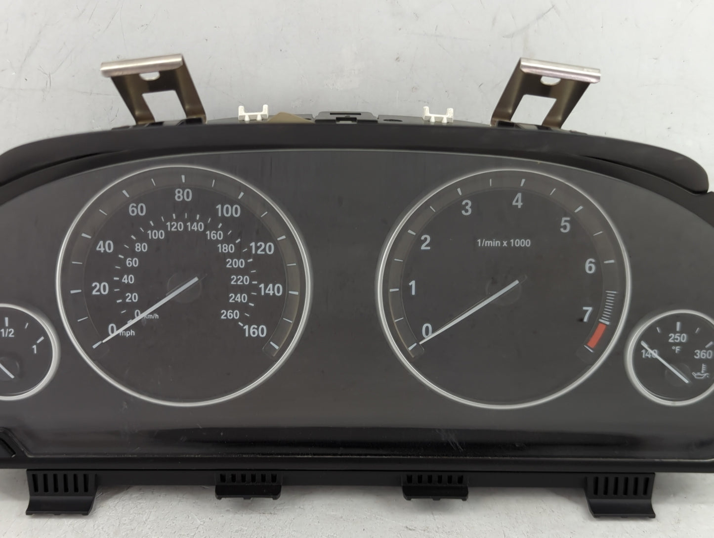 2011 Bmw 535i Instrument Cluster Speedometer Gauges P/N:9249343-01 2119945-06, 258115, 2000086439 Miles:129K Fits OEM Used A