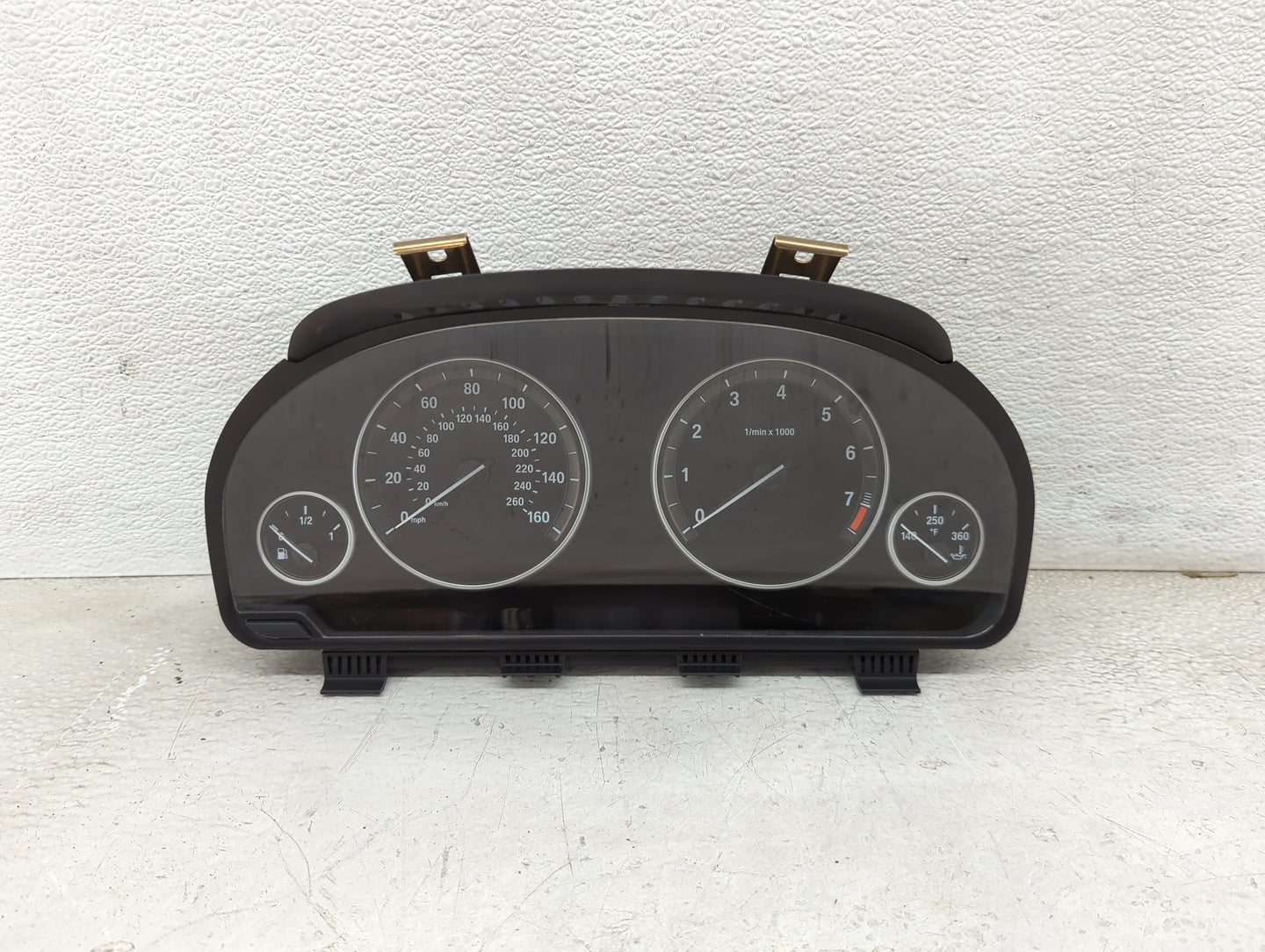 2011 Bmw 535i Instrument Cluster Speedometer Gauges P/N:9227606-01 Miles: Fits OEM Used Auto Parts - Oemusedautoparts1.com