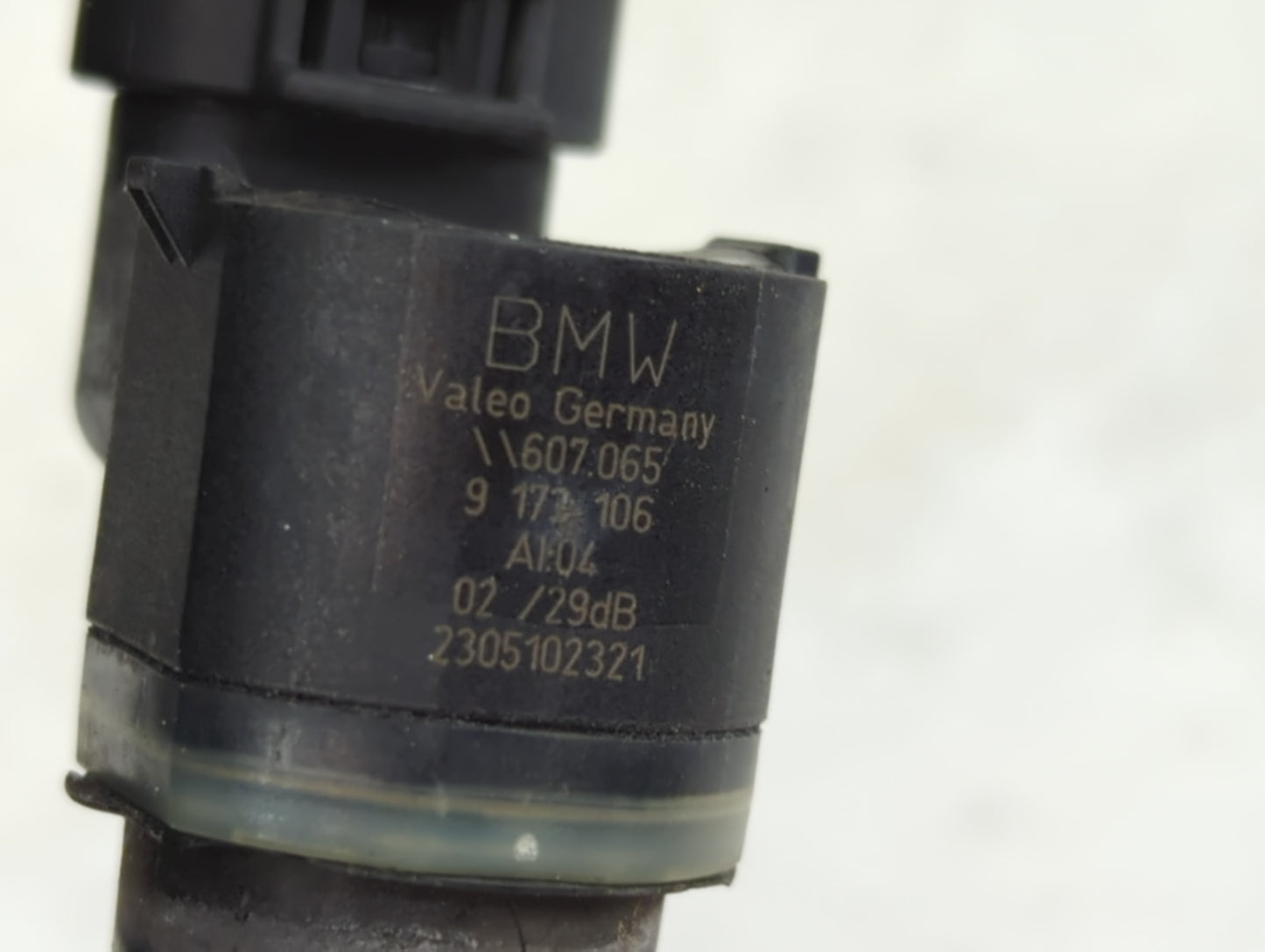 2011 Bmw 535i Front Park Assist Sensor Black 1456817 - Oemusedautoparts1.com