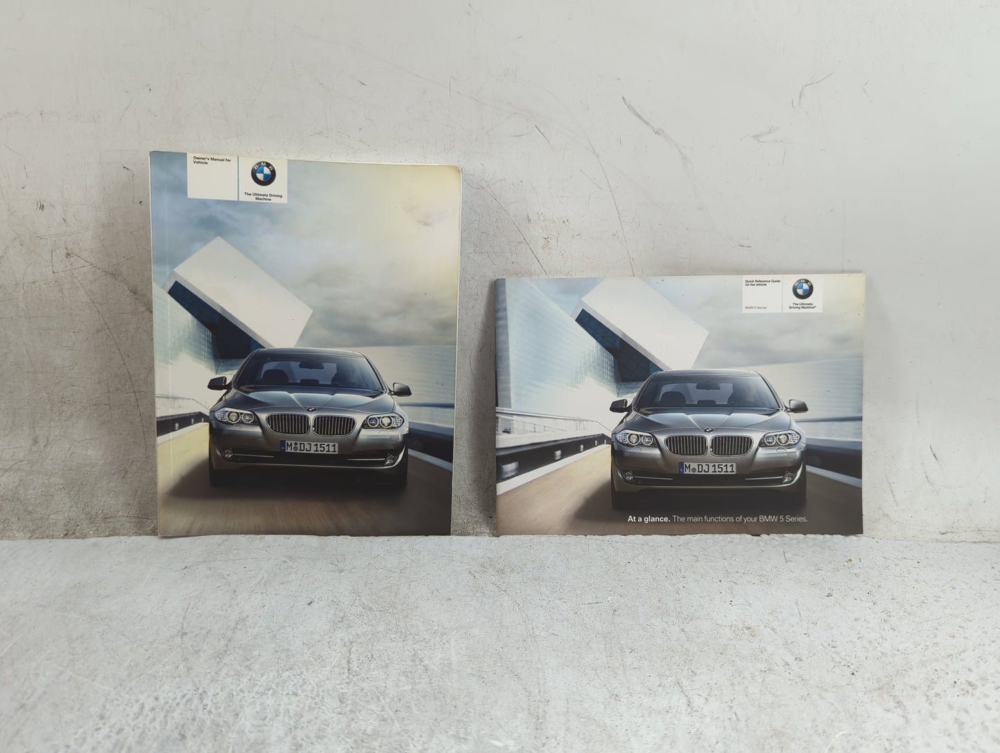 2011 Bmw 535i Owners Manual Book Guide OEM Used Auto Parts - Oemusedautoparts1.com