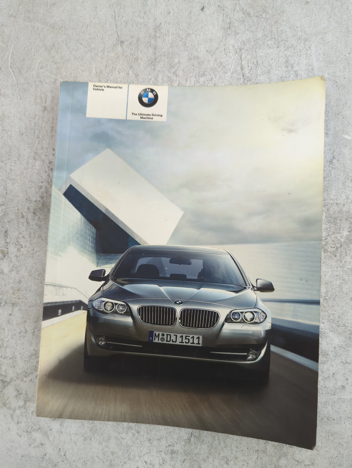 2011 Bmw 535i Owners Manual Book Guide OEM Used Auto Parts - Oemusedautoparts1.com