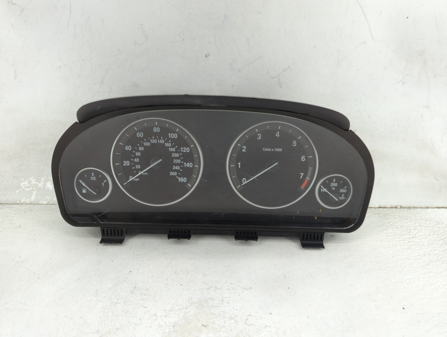 2011 Bmw 535i Instrument Cluster Speedometer Gauges P/N:9249343-01 258115 11, 2119945-06, 64880591 Miles: Fits OEM Used Auto