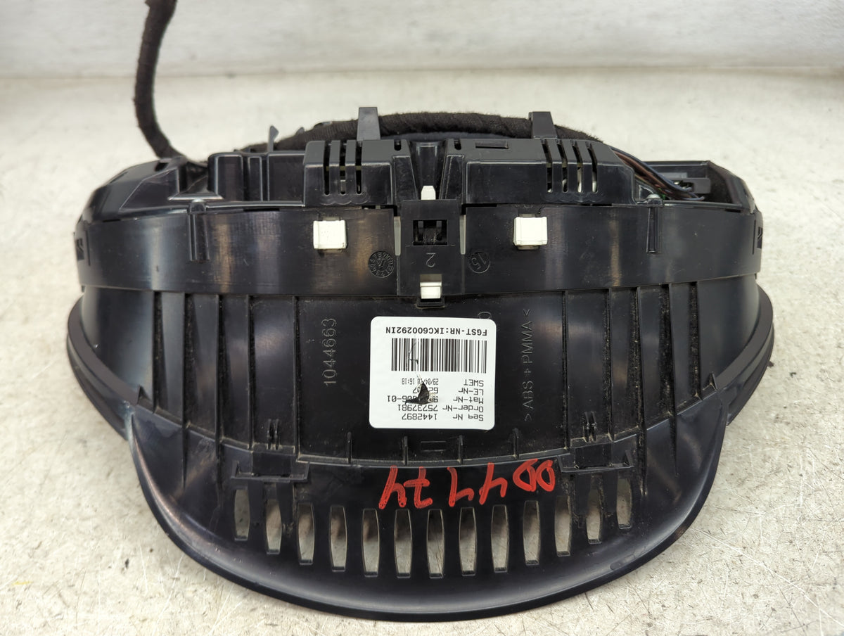 2011 Bmw 535i Instrument Cluster Speedometer Gauges P/N:1442897 9227606-01, 9227605-01, 1044663, 1KC6002921N, 75327981 Miles